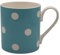 Cath Kidston Duck Egg Blue and White Spot Mug