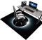 Heavy Duty Office Gaming Chair Mats for Carpeted and Hardwood Floor, 100 x 120 cm Office Chair Mat for Carpet, Floor Protectors for Rolling Chairs, Desk Chair Mat for Carpeted Floors, Protector Rug