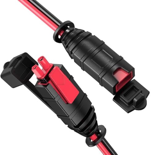 6-Foot Extension Cable Compatible with NOCO GC004 X-Connect, Battery Charger Adapter for Accessory Genius Smart Battery, 16AWG