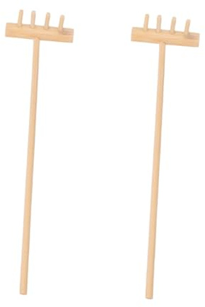 SEWACC Bambusrechen Kleiner Zen für Garten und Sandtablett