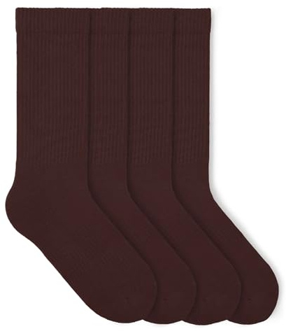 von Jungfeld Tennissocken Herren & Damen im Retro Look - Atmungsaktive Sportsocken aus Bio-Baumwolle, langlebig, rutschfest - Gr. 36-46