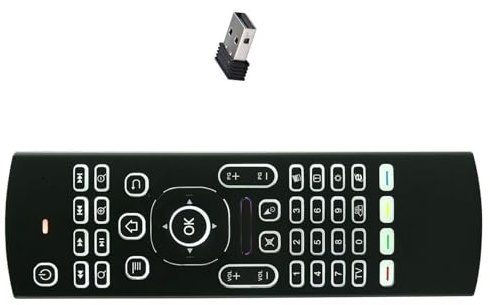 Télécommande pour TV Box - Large compatibilité - Texture ergonomique - Convient pour différents modèles de téléviseurs - Faible consommation d'énergie