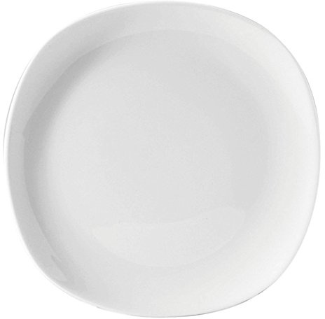 Utopia Titan-Teller, weich, quadratisch, 27 cm, 6 Stück