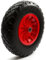 PU Wheel Plastic 8'' Rim Wheelbarrow Trolley Carts Puncture Proof Solid Polyurethane Flat Free Barrow 16mm Bore Size 4.80-8/4.00-8 Complete With Rim & Bearings Tyre Size Same As 480-8 or 400-8