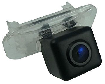 Kalakus Rückfahrkamera 170° Winkel wasserdicht Nachtsicht Auto Rückansicht Kamera Einparkhilfe 628 x 586 Pixel Rückfahrsystem, Schwarz für B200 A Klasse W169 B Klasse T245 Nachrüst CAR