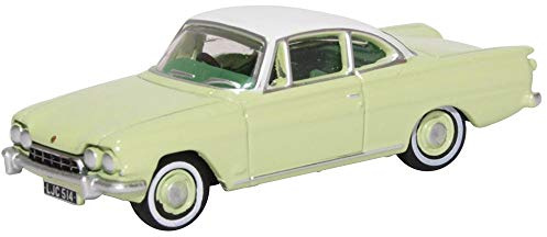 Oxford Diecast 1:76 Ford Consul Capri Lime Green/Ermine White Collectable model 76FCC001
