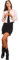 Toocool - Giacca Donna Corta Ecopelle Bolero Senza Chiusura Giacchetto Sexy JL-7860 [Taglia Unica,Rosa]