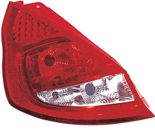 Diederichs Rückleuchte Heckleuchte links für FORD FIESTA VI Bj. 10.08- Rot Halogen Glas PY21W für Linkslenker nur für Rechtsverkehr ohne Lampenträger