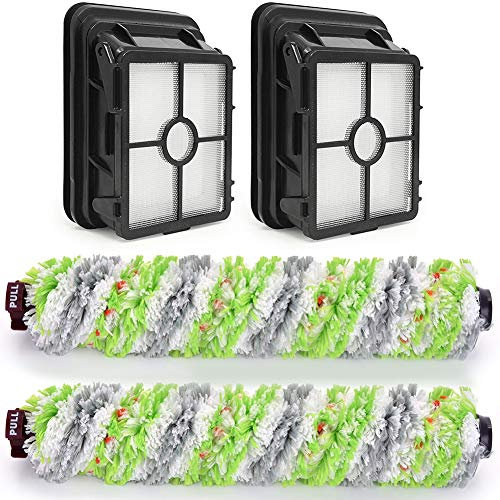4 Stück Zubehör für Bissell Crosswave 3-In-1, Bürstenrolle Und Filter für Bissell Crosswave 3-In-1 Ersatzteile/Austauschsets für 3-in-1 Nass- & Trockensauger