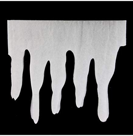 Schneegießen Pailletten 35 x 200 cm