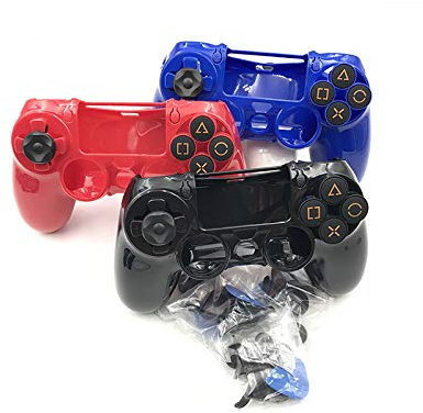 Custodia in plastica per PS4 Slim Pro Dualshock 4 Controller Joypad Protector (rosso)