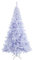 Sunnyglade Künstlicher Weihnachtsbaum, 122 cm, Weiß, 400 Spitzen, einfach zu montieren, mit Weihnachtsbaum, Metallständer für den Innen- und Außenbereich, 1,2 m