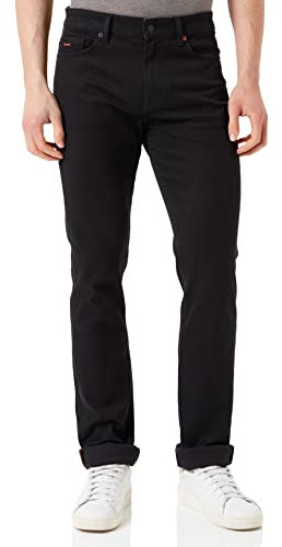 BOSS Herren Slim Jeans Delaware Bc-l-c, New - Black002, 35W / 32L