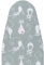 SOFTILLO Cotton Ironing Board Cover with Padding, Cats, Stylish Covering with 3mm Foam, Thermal Layer Protection, Adjustable Drawstring