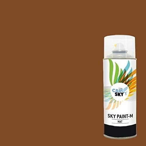 CARSKY Bombe de peinture RAL Brun Argile 8003 finition mat 400ml