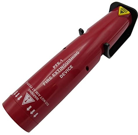 JE 50 Portable Fire Extinguisher Aerosol (Electrical Car Home Kitchen Domestic Caravan Vehicle Boat RV)