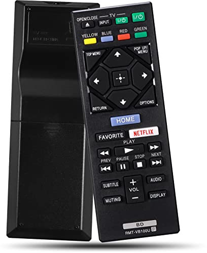 New Blu-ray DVD Player RMT-VB100U Remote Control for Sony BDP-S5500 BDP-S6500