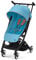 CYBEX Libelle 2 Ultrakompakter und leichter Baby Pockit Reise-Kinderwagen mit UPF 50+ Sonnendach für Babys und Kleinkinder – Handgepäck konform – kompatibel mit Cybex Autositzen, Strandblau