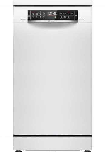 Bosch Serie 6, Freistehender Geschirrspüler, 45 cm, Weiß, SPS6ZMW29E