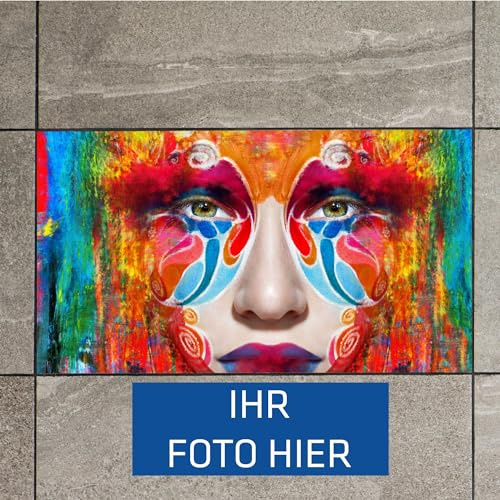 INDIGOS UG - Fliesenaufkleber ab 1 Stück - 30x60cm - personalisierte Geschenke mit Foto oder Bild - Fotofliese - Wandfliese Aufkleber - Klebefliesen für Wand - Stickerfliesen Küche, Bad, WC, Bordüre