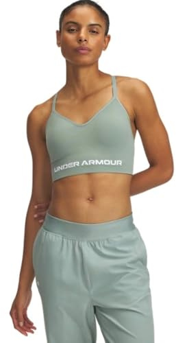 Under Armour Vanish Seamless Low Bra Silica Green - M