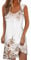 RMBLYfeiye Angebote des Tages Heute Sommerkleid Damen Lang Mutter Tochter Kleid Off Shoulder Kleid Rockabilly Kleider Damen Abendkleid Lang Elegant Für Hochzeit Tunika Kleid (Khaki, L)