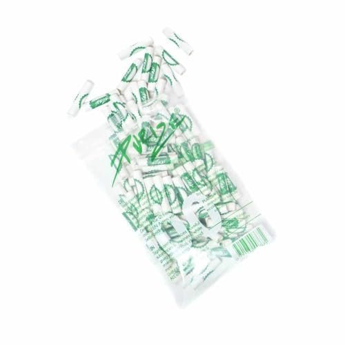 200 Stück Regular Size 9mm (8,3mm) Aktivkohle-Filter (Weiß)