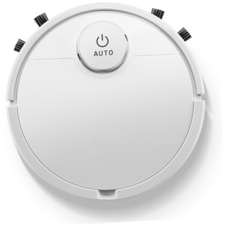 WESIEVYA 1pezzi Robot Aspirapolvere Automatico Con Funzione Lavapavimenti Macchina Per Pulizia Intelligente Design Touch Compatibile Con Pavimenti Marmo Piastrelle