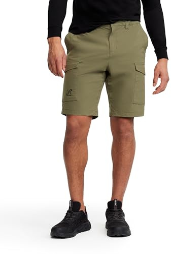 RevolutionRace Adventure Cargo Stretch Shorts für Herren, Leichte und Praktische Wandershorts