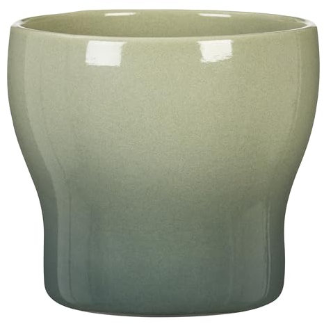 Scheurich Fun Fiesta, Blumentopf aus Keramik, Farbe: Sea Green, 17,3 cm Durchmesser, 15,7 cm hoch, 1,6 l Vol.