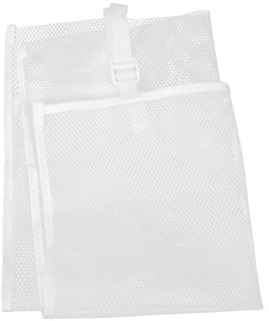 JOINPAYA Hängende Aufbewahrungstasche Für Babyartikel Atmungsaktive Mesh-Bag Für Windeln Spielzeug Und Kleidung Für Kinderzimmer Weiß