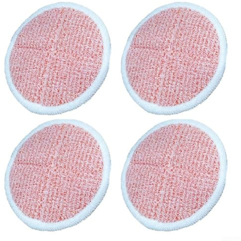 Professionelle Bodenpflege, 6er-Pack, robuste Scheuerpads, geeignet für den Einsatz auf verschiedenen Bissell-Hartmopps in Heimumgebungen (4 Stück)