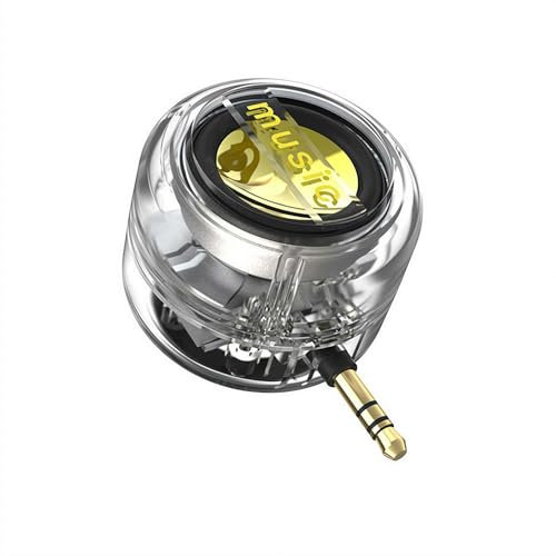 Amplificador de altavoz portátil, mini altavoces móviles con conector tipo C, inalámbrico, amplificador de altavoz para teléfono celular, potenciador de sonido compacto para fiestas, reuniones, coche