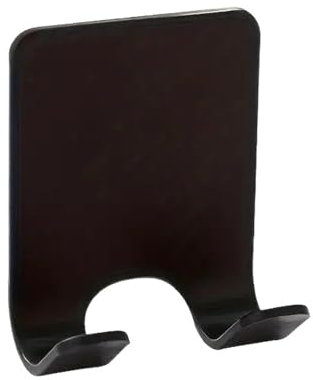 VBPBHFFNMW Lot de 1/3/5/10 Supports de Rasoir adhésifs muraux for Salle de Bain, Crochets de Douche, Support de Rasoir Gillette, Crochet en Plastique Crochets ménagers(Noir,5PCS)