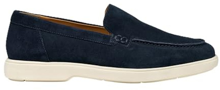 Geox Spherica ec17 Herren Mokassins Wildleder Marineblau - U55LAD00020C4002, marineblau, 46 EU