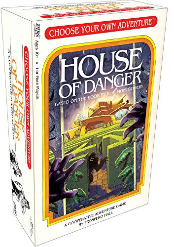 Z-Man Games ZMGCYA01 Choose Your Own Adventure: House of Danger, Mixed Colours
