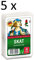 Ass Altenburger Spielkarten Skat Skatkarten deutsches Bild, Blatt mit Kornblume, 5er Pack