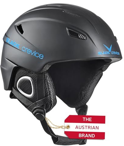 Black Crevice Skihelm Kitzbühel,schwarz/blau, XL