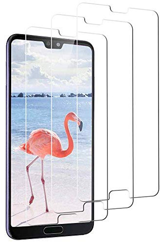 iGlobalmarket [3 Unidades] Protector de Pantalla compatible para Huawei P20 Pro, Vidrio Templado, sin burbujas, Alta Definicion, 9H Dureza, Resistente a Arañazos