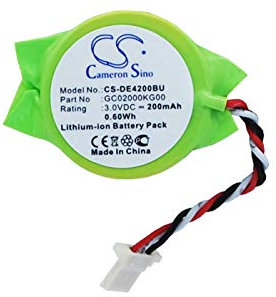 VINTRONS CMOS Battery Replacement Compatible for DELL Latitude E4200, Latitude E4300,