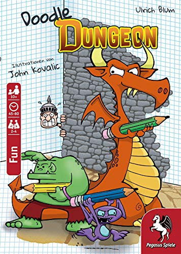 Pegasus Spiele 51846G - Doodle Dungeon (deutsche Ausgabe)