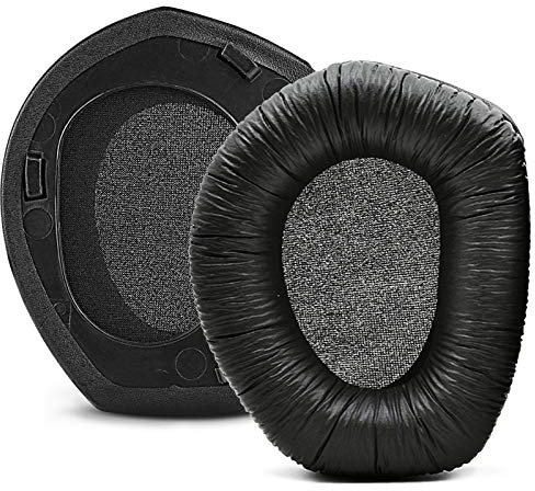 RS 175 Ohrpolster, Ersatz Ohrpolster für Sennheiser RS 175 RS 165 RS 185 RS 195 HDR 165 HDR 175 HDR 185 HDR 195 Kopfhörer, Ersatzpolster mit PU Leder | Memory Schaum