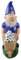 FOCO EPL FOOTBALL CHELSEA FC WHEELBARROW GARDEN GNOME 10.5 ORNAMENT INDOOR/OUTDOOR
