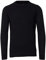 Indicode Ricardo Herren Strickpullover Grobstrick Pullover mit abgesetztem Strickmuster, Größe:XXL, Farbe:Charcoal Mix (915)