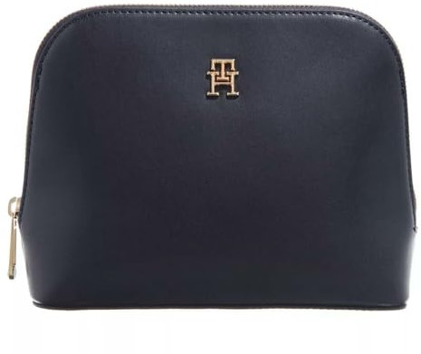 Tommy Hilfiger Damen Iconic Tommy WASHBAG AW0AW13662 Andere SLG (kleine Lederwaren), Blau (Space Blue)