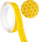 WHC Bande Reflechissante Autocollante, 10M * 2cm Haute visibilité Autocollants Réfléchissants, Jaune Avertissement de Sécurité Réfléchissant Autocollan, pour Camion de Voiture remorque de Camping