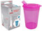 Adult Drinking Cup with Spout, Sippy cup for adults ideal for Those who Struggle with Solid Foods, Adult sippy cup for Elderly, Less able , beakers for adults with Lip Spout Non Spill Cups (Pink)