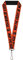 Star Wars Schlüsselband, Star Wars Darth Vader May the Force Be With You Rot Schwarz, Elastisch, Rot/Ausflug, einfarbig (Getaway Solids), 22 x 1