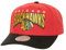 Mitchell & Ness Chicago Blackhawks NHL Boom Text Pro Vintage Snapback Cap Red - One-Size