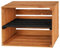 PINEEA Scatola di legno grande scaffale – Cassetta per frutta in legno – Casetta per vino – 1 Pezzo Decorazione Fiammata vintage scatola di legno 50x40x30cm